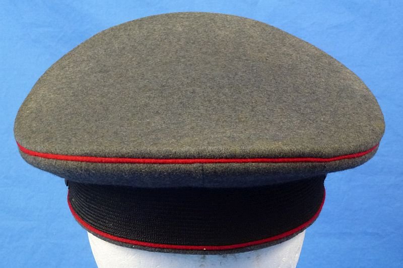 WWII Luftwaffe Flak EM/NCO Visor Cap — image 4