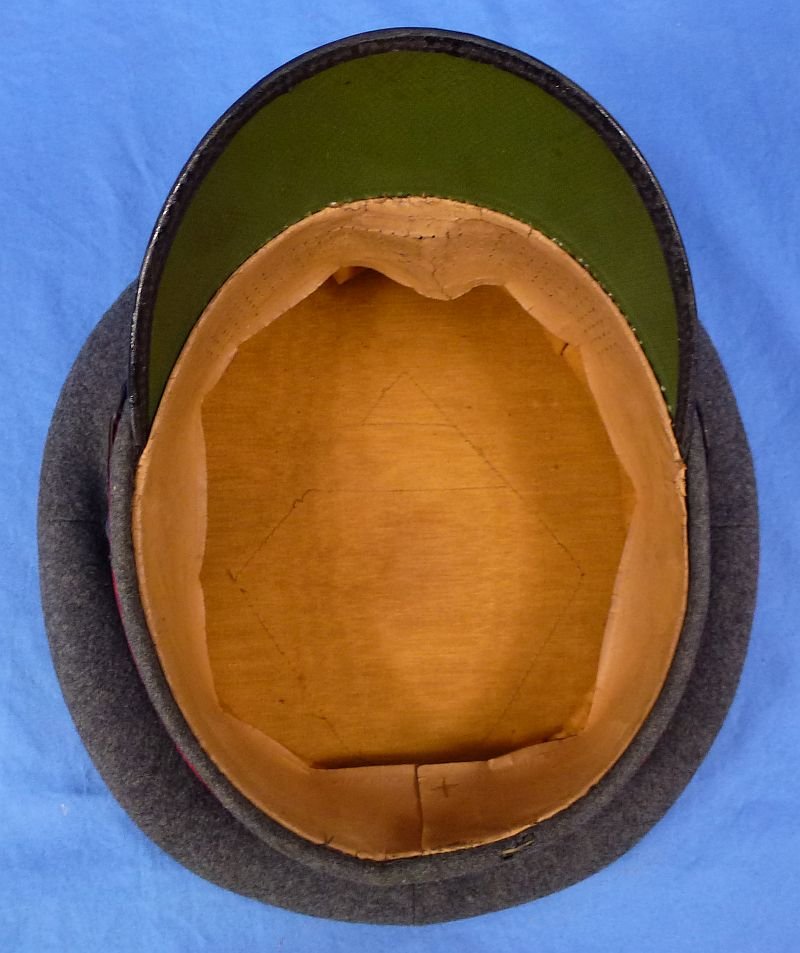 WWII Luftwaffe Flak EM/NCO Visor Cap — image 8