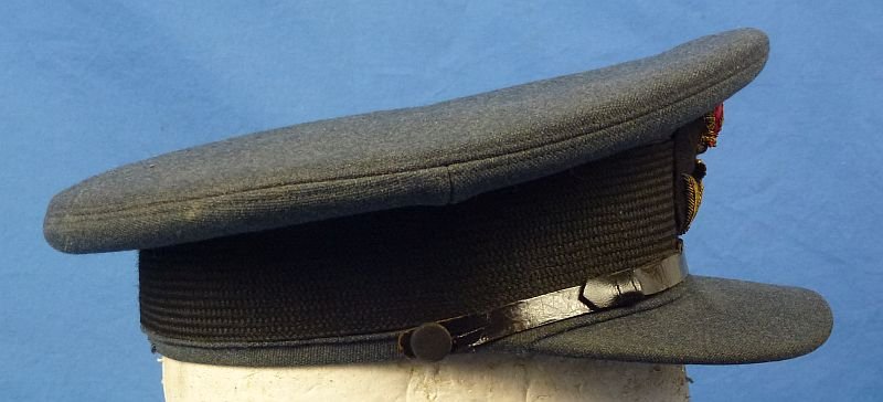 WWII British Royal Air Force Officer Visor Cap — image 3