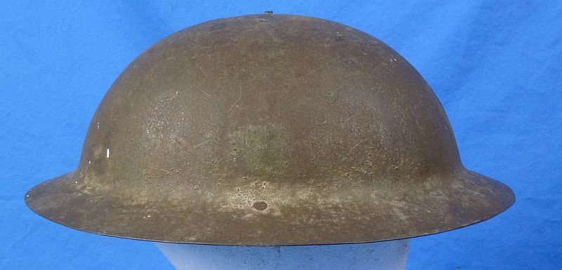 WWI Painted U.S. Army 36th Division British Brodie Helmet — image 3