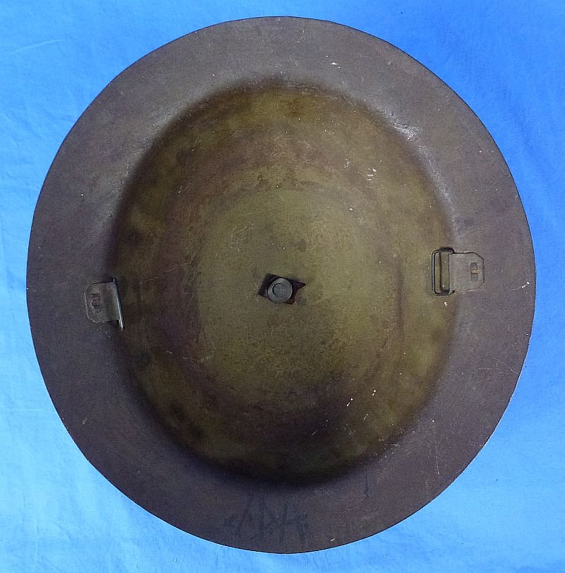 WWI Painted U.S. Army 36th Division British Brodie Helmet — image 5