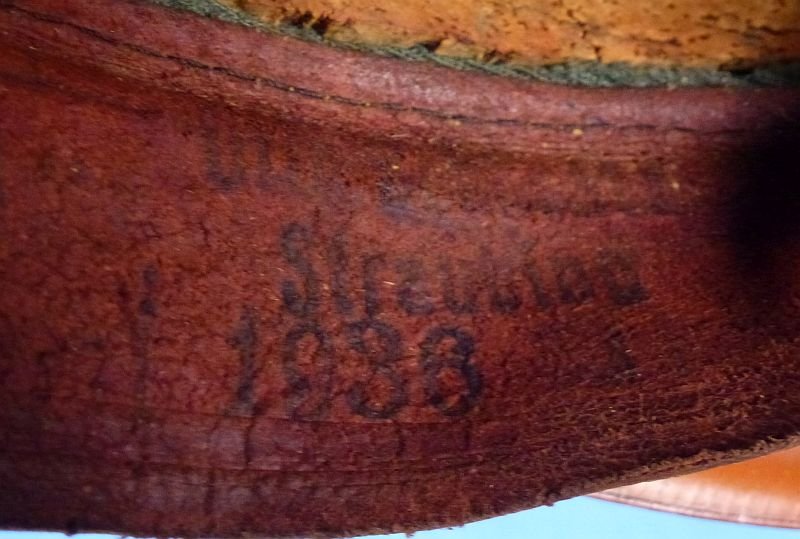 1936 Dated German Army 15th Infantry Regiment Marked EM/NCO Visor Cap — image 10