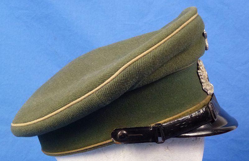 1936 Dated German Army 15th Infantry Regiment Marked EM/NCO Visor Cap — image 3