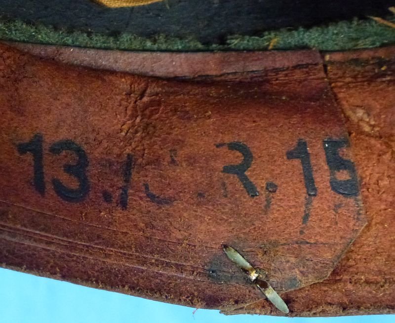 1936 Dated German Army 15th Infantry Regiment Marked EM/NCO Visor Cap — image 9