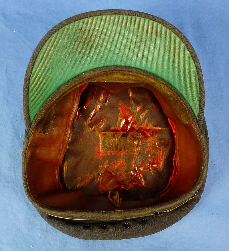 Named WWII British Royal Air Force Officer Visor Cap — image 7