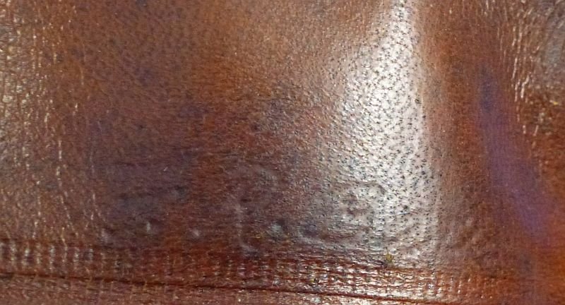 Named WWII British Royal Air Force Officer Visor Cap — image 9