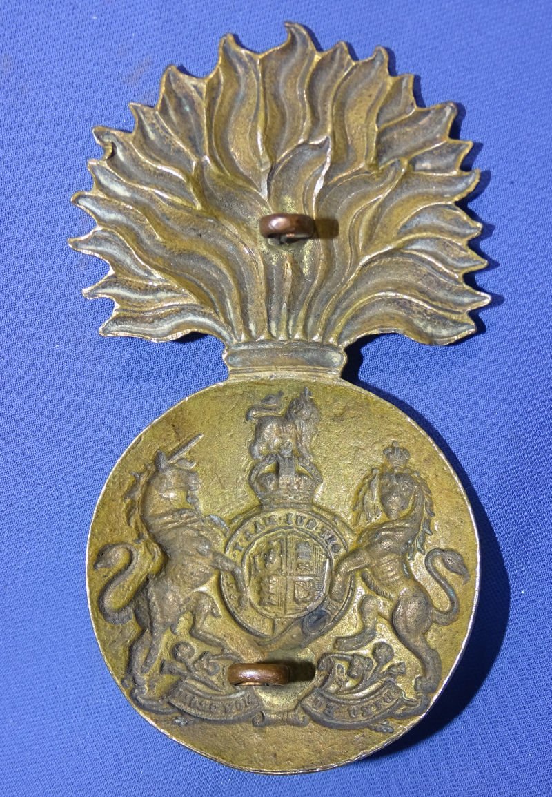 WWI British Royal Scots Fusiliers Cap Badge — image 2
