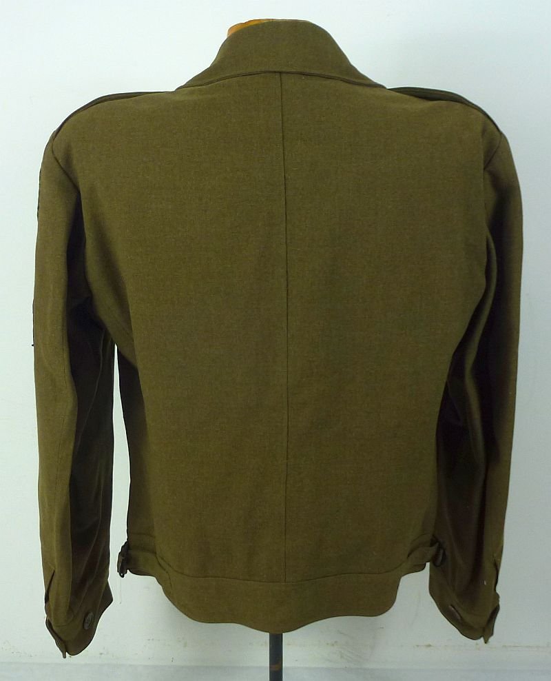 WWII Third Army / ETO HQ 302nd Ordnance Regiment Ike Jacket with Medals — image 6