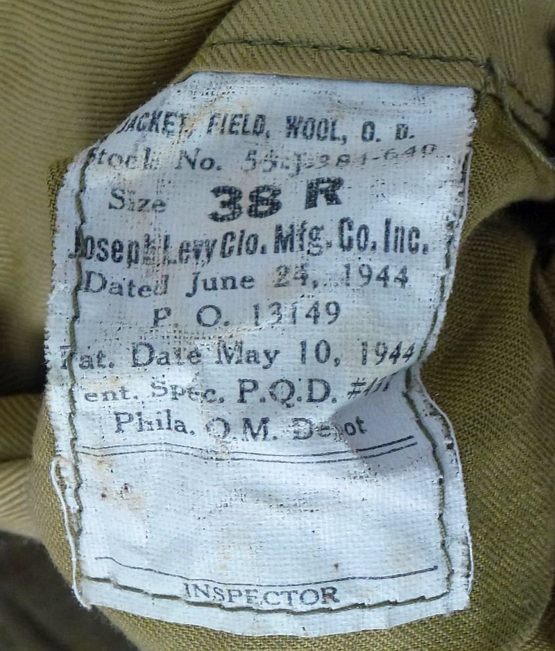 WWII Third Army / ETO HQ 302nd Ordnance Regiment Ike Jacket with Medals — image 9