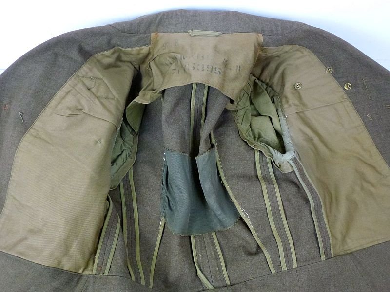 Named WWII Army Air Force CBI Navigator Technical Sergeant Ike Jacket — image 6