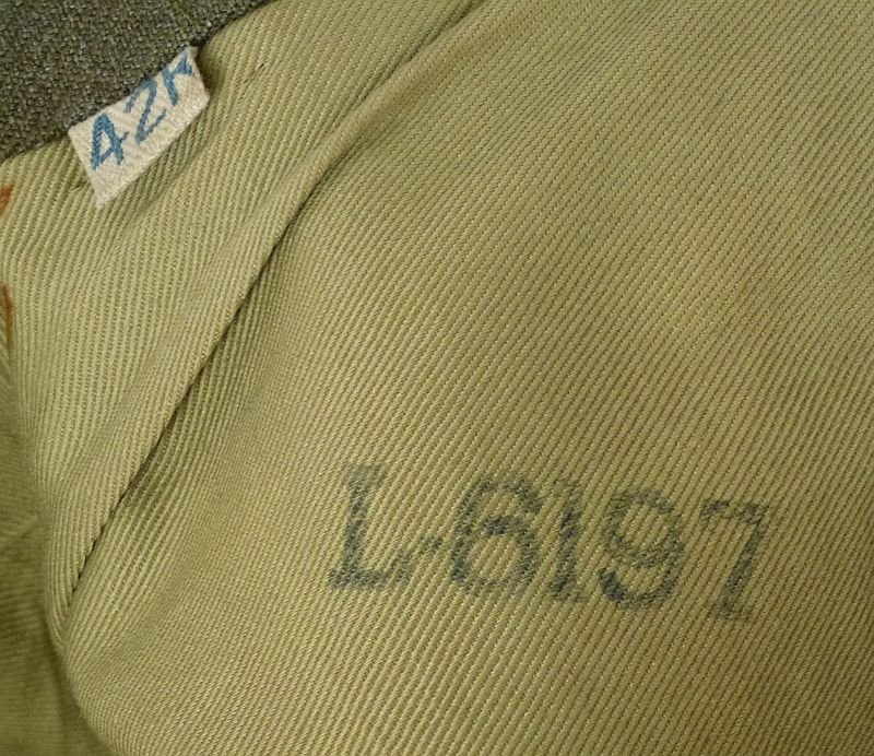 WWII 13th Airborne Division / Austrian Occupation Forces Ordnance Technical Sergeant Ike Jacket with Laundry Mark — image 10