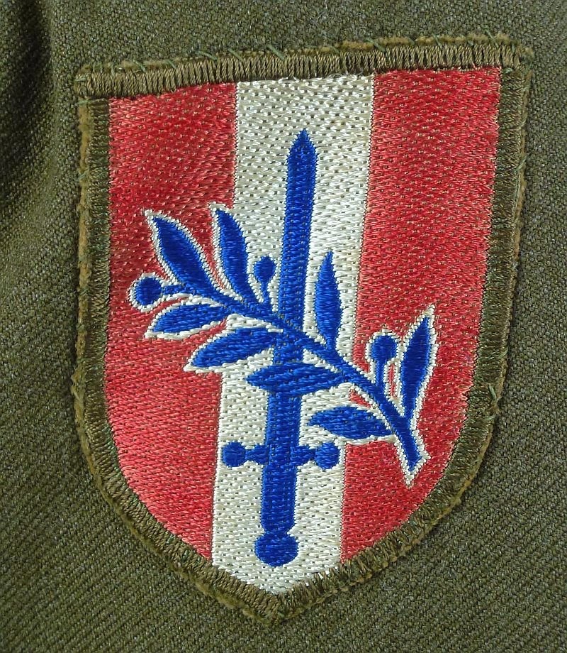 WWII 13th Airborne Division / Austrian Occupation Forces Ordnance Technical Sergeant Ike Jacket with Laundry Mark — image 4
