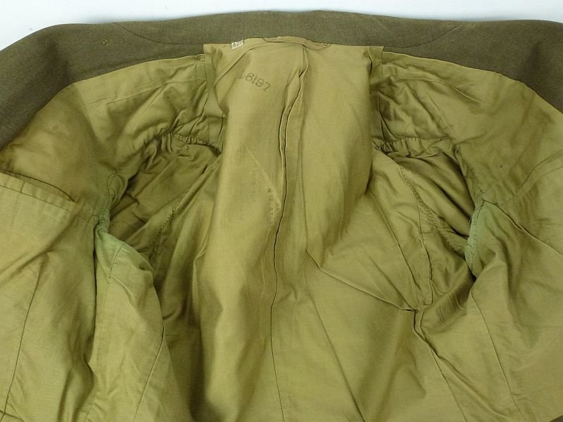 WWII 13th Airborne Division / Austrian Occupation Forces Ordnance Technical Sergeant Ike Jacket with Laundry Mark — image 9