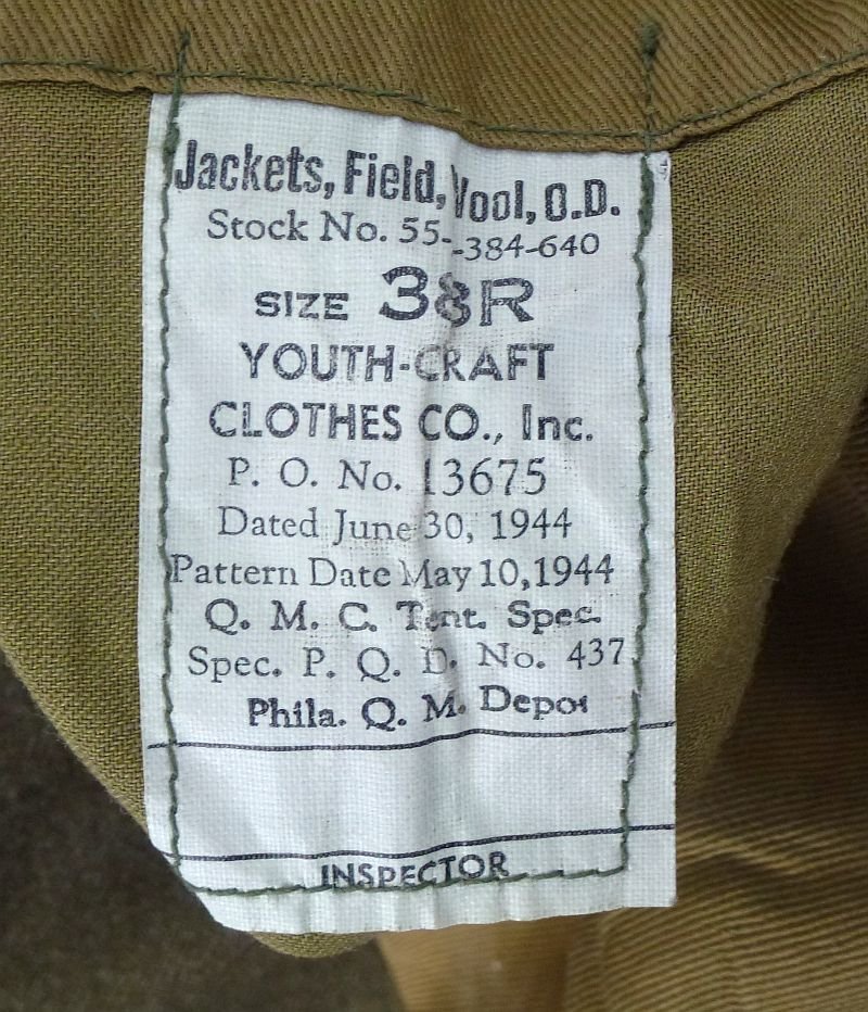 Identified WWII 8th Air Force Sergeant Ike Jacket — image 10