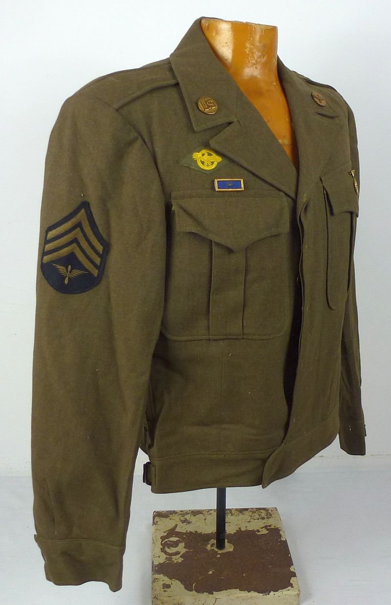 Identified WWII 8th Air Force Sergeant Ike Jacket — image 6