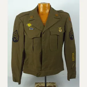 Identified WWII 8th Air Force Sergeant Ike Jacket