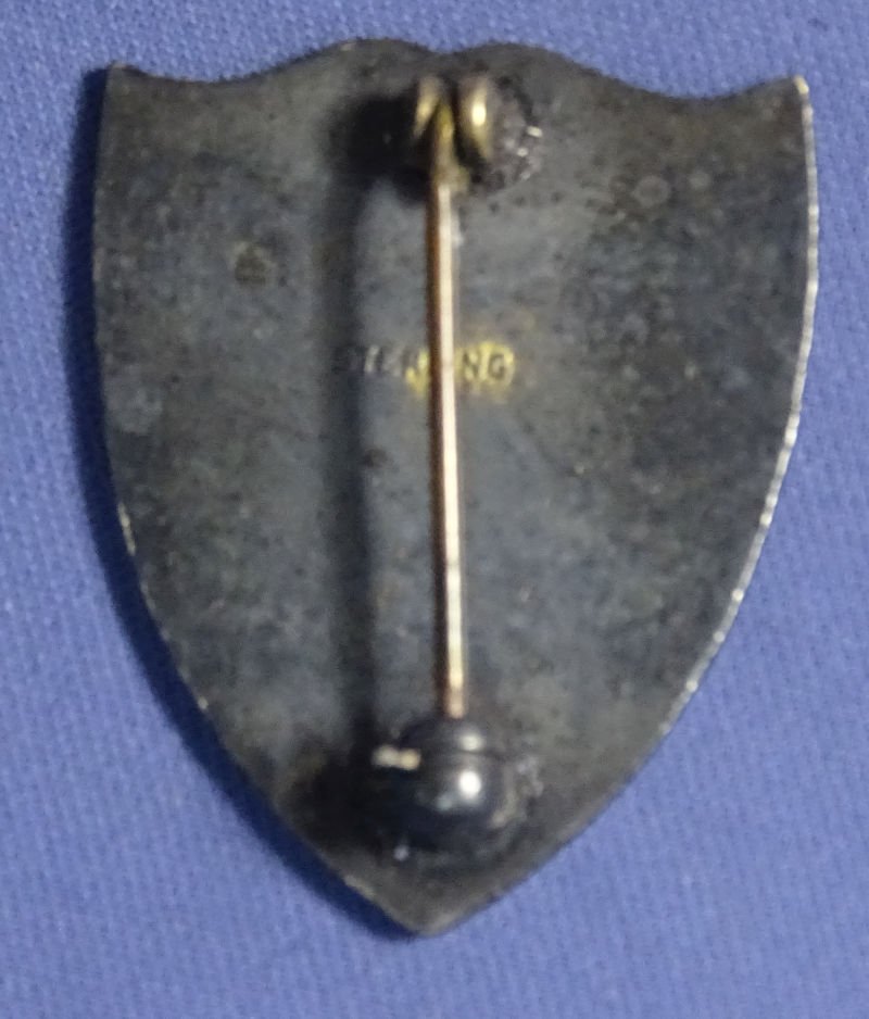 WWII 414th Infantry Regiment Sterling DI / Crest — image 2