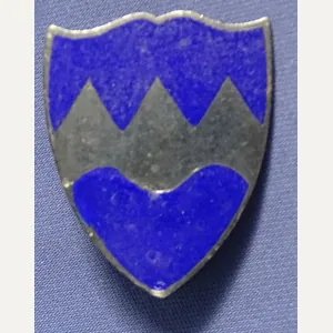 WWII 414th Infantry Regiment Sterling DI / Crest