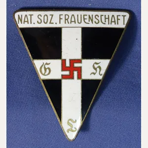 Large Size German NSDAP Frauenschaft Badge