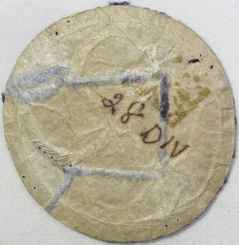 South Korean Army 28th Division Bullion Patch — image 2