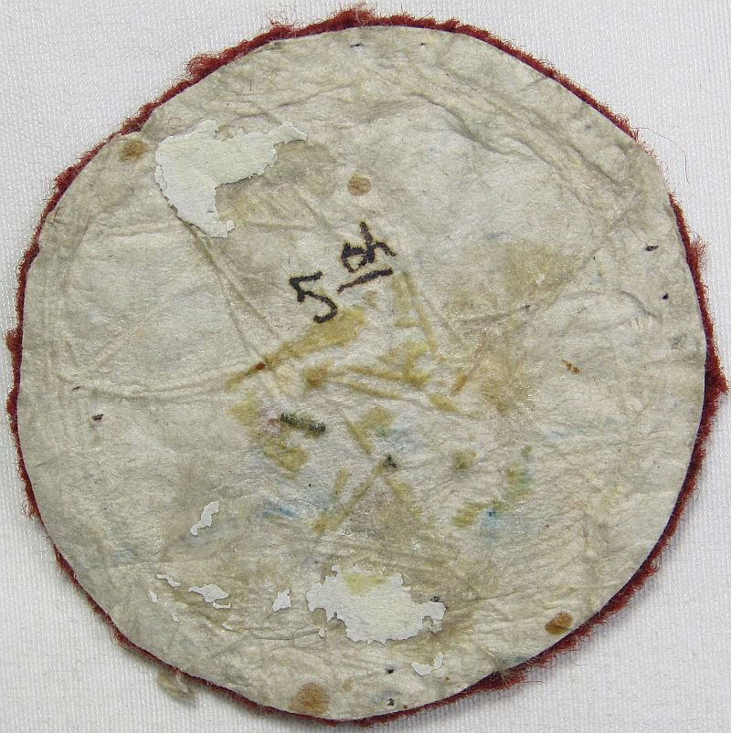 Korean Army 5th Infantry Division Bullion Patch — image 2