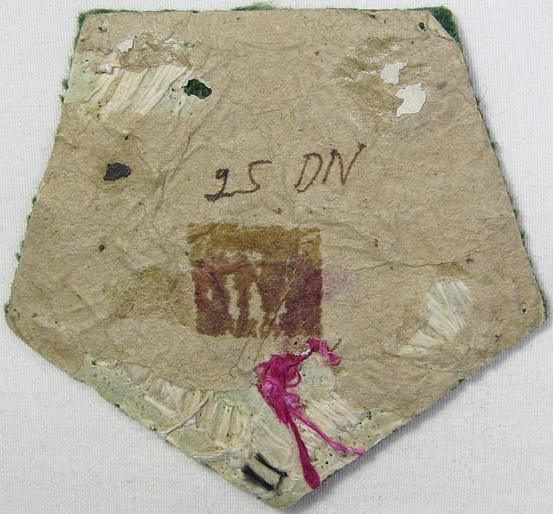 South Korean Army 25th Division Patch — image 2