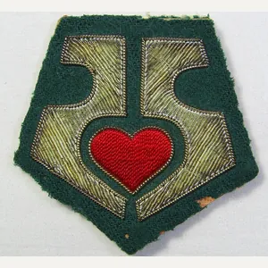 South Korean Army 25th Division Bullion Patch