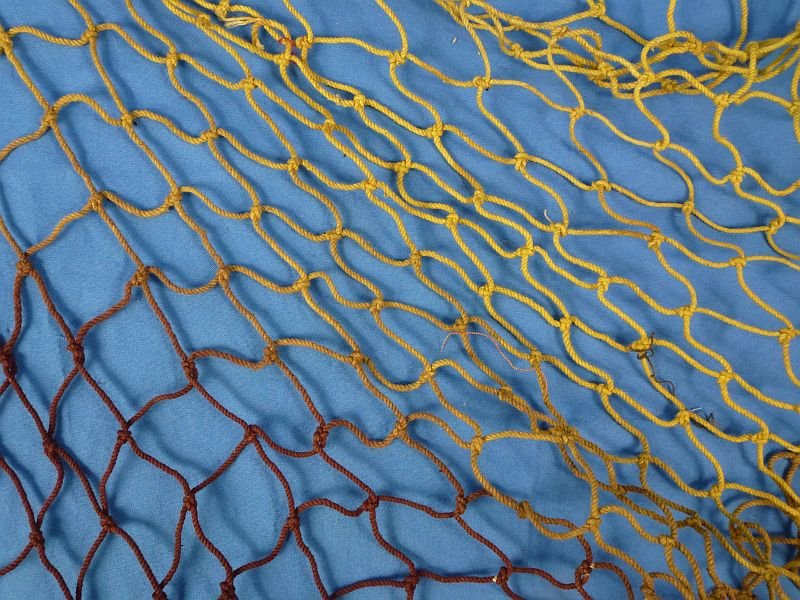 Large WWII Japanese Army Camouflage Body Net — image 2