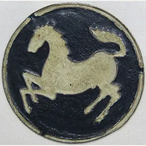 South Korea 9th Infantry Division Metal Badge