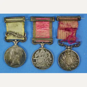 Named British Crimean War Medals Group to The Buffs (3rd …