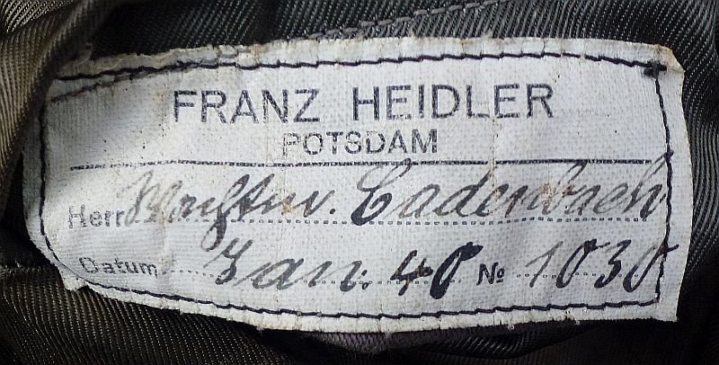 Named 1940 Dated German Army 15th Cavalry Regiment Hauptmann Tunic with Medals — image 10