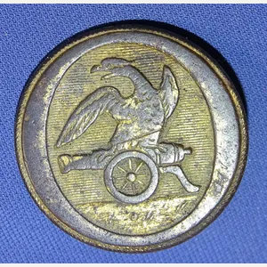 1830's Artillery Button – Treble Gilt