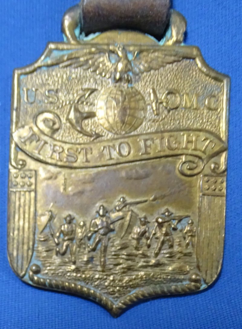 Pre WWI U.S. Marine Corps Watch Fob — image 3