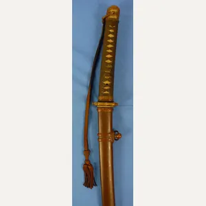 WWII Shin Gunto Army Officer Sword with Company Commander Tassel