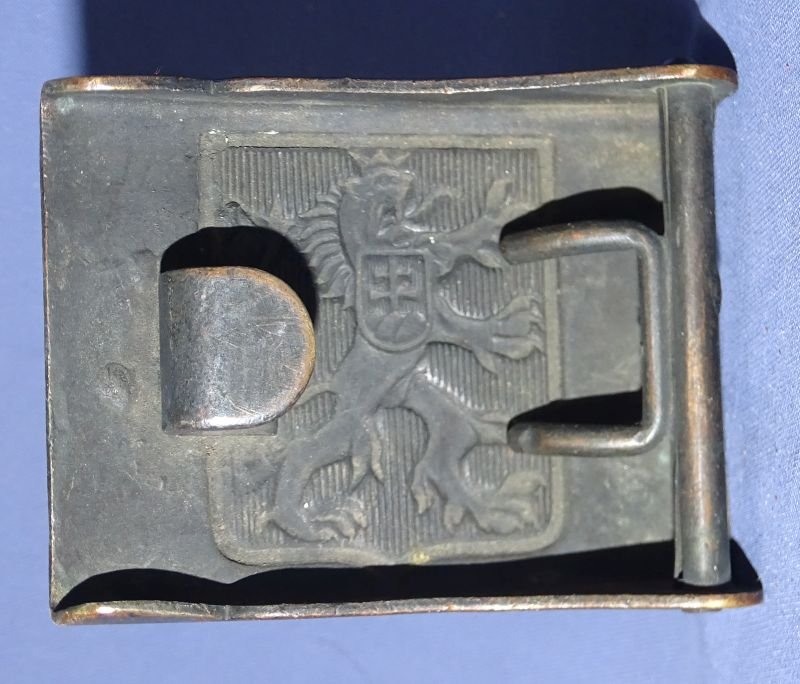 WWII Czechoslovakian Army Belt Buckle — image 2