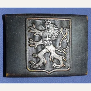 WWII Czechoslovakian Army Belt Buckle