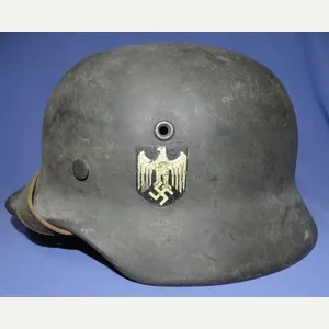 German Army M40 Single Decal Helmet