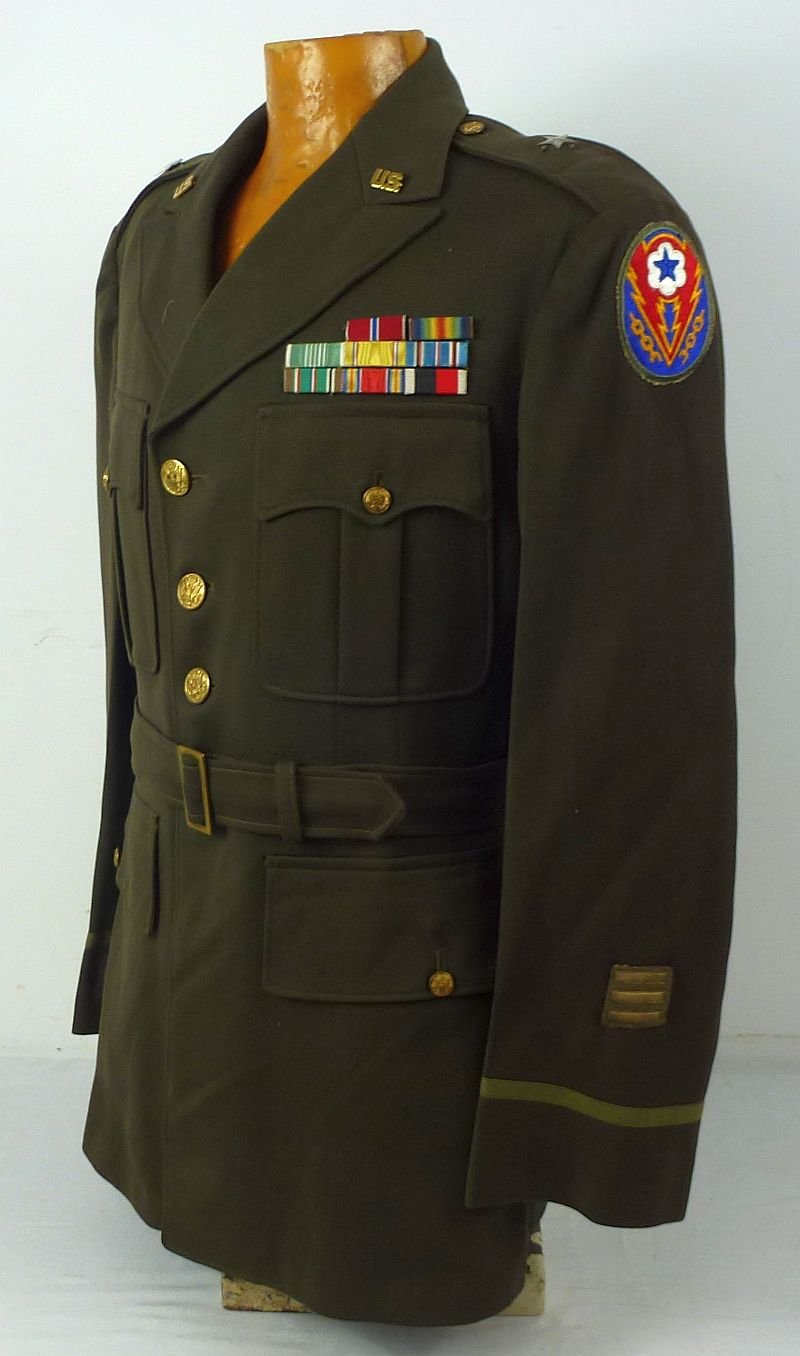 WWII 'Pinks and Greens' Uniform of U.S. Army Brigadier General Harold Rufus Jackson — image 5