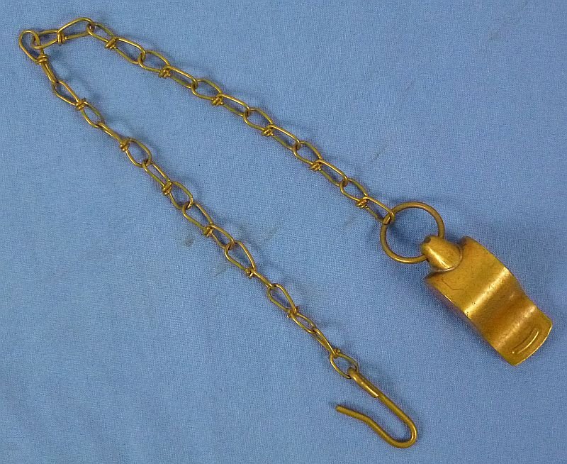 Regulation U.S. Army Brass Whistle — image 3