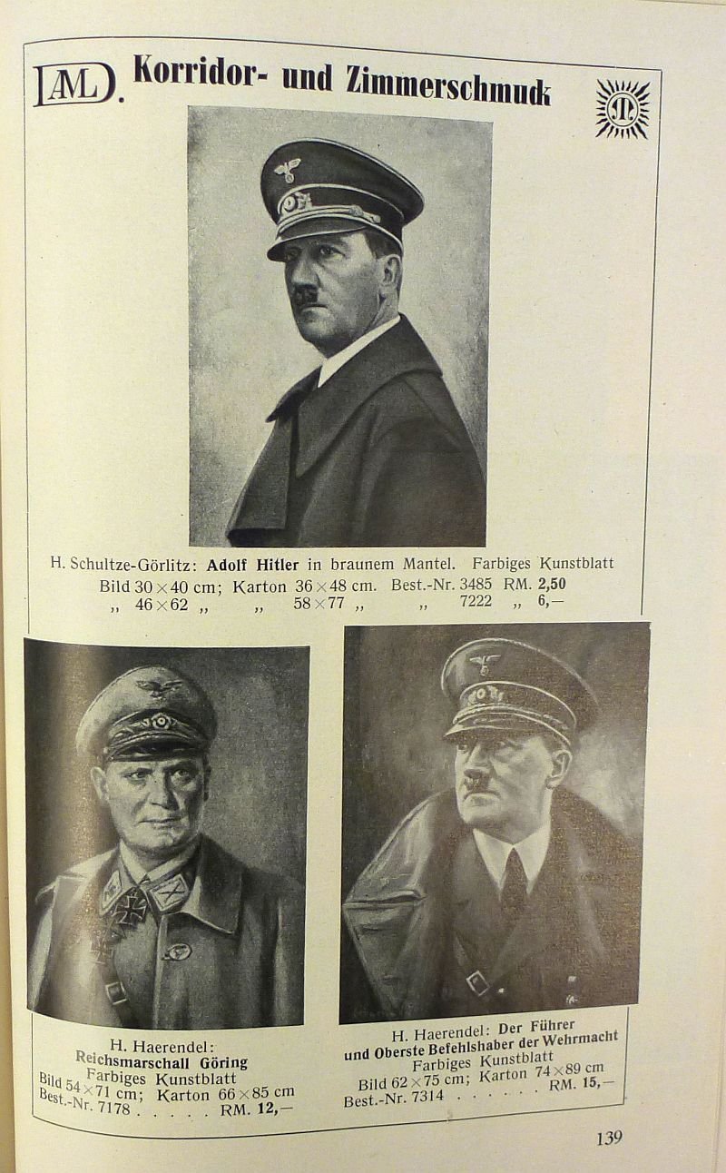 Third Reich Wartime Catalog of Shooting Awards, Targets and Personality Artwork — image 14