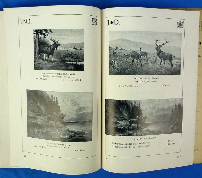 Third Reich Wartime Catalog of Shooting Awards, Targets and Personality Artwork — image 15