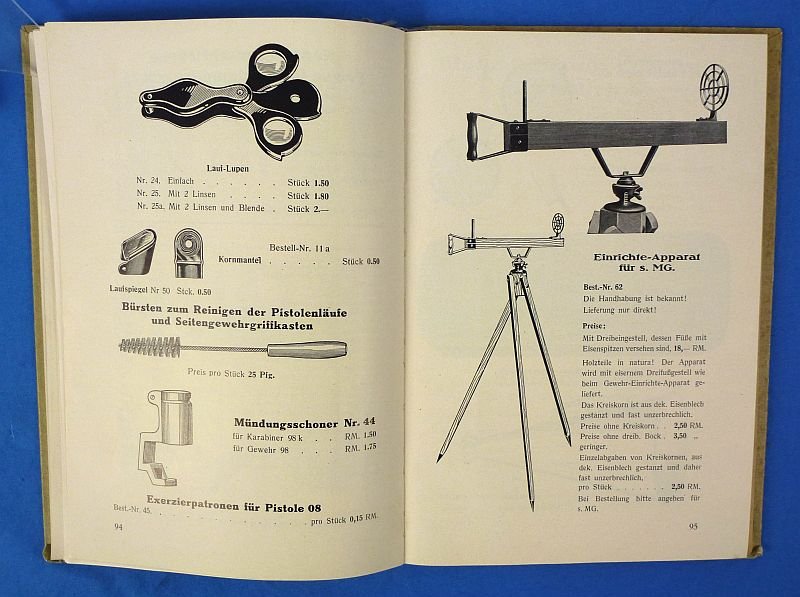 Third Reich Wartime Catalog of Shooting Awards, Targets and Personality Artwork — image 6