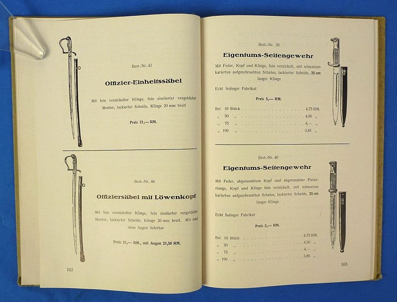 Third Reich Wartime Catalog of Shooting Awards, Targets and Personality Artwork — image 7