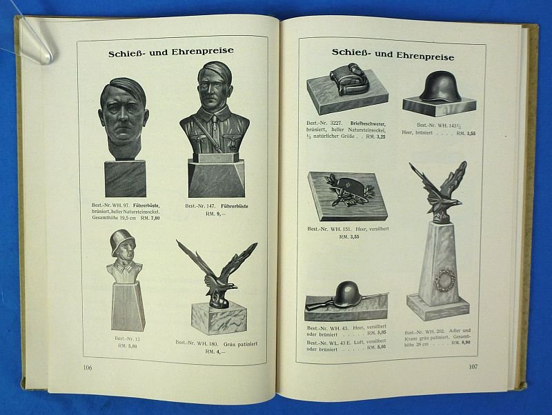 Third Reich Wartime Catalog of Shooting Awards, Targets and Personality Artwork — image 8