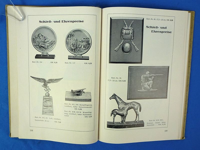 Third Reich Wartime Catalog of Shooting Awards, Targets and Personality Artwork — image 9