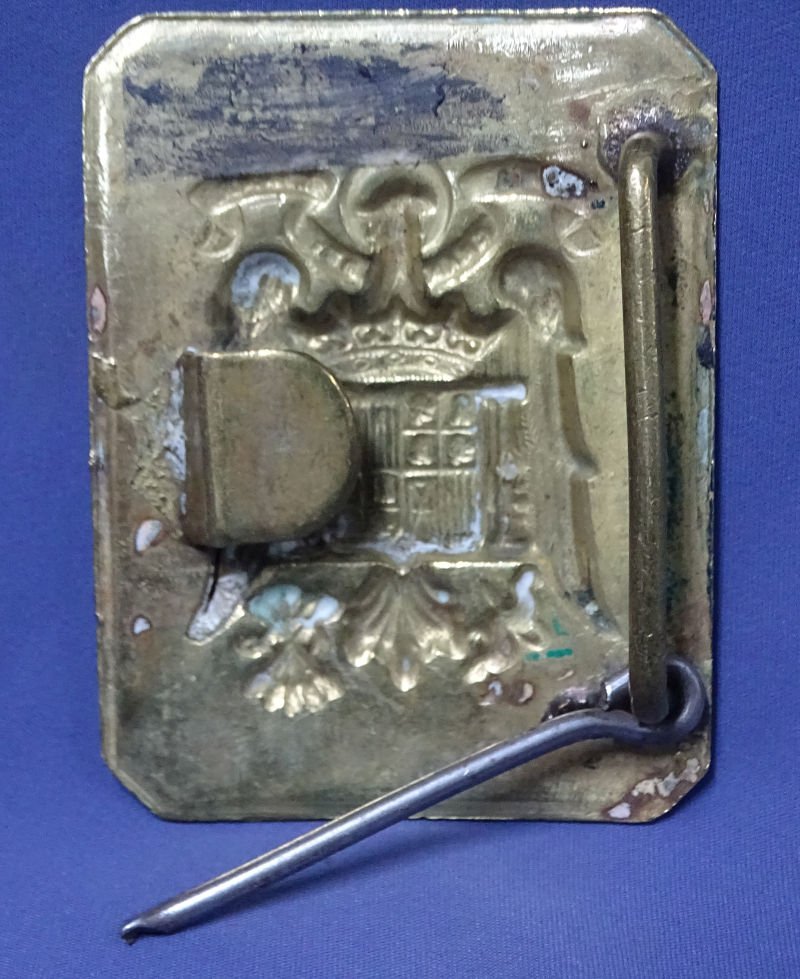 Spanish Model 1938 Franco Guard Belt Buckle — image 2