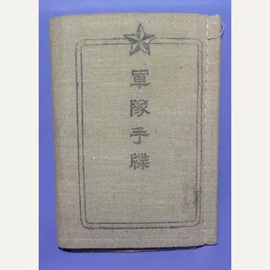 WWII Japanese Soldier's Pay book