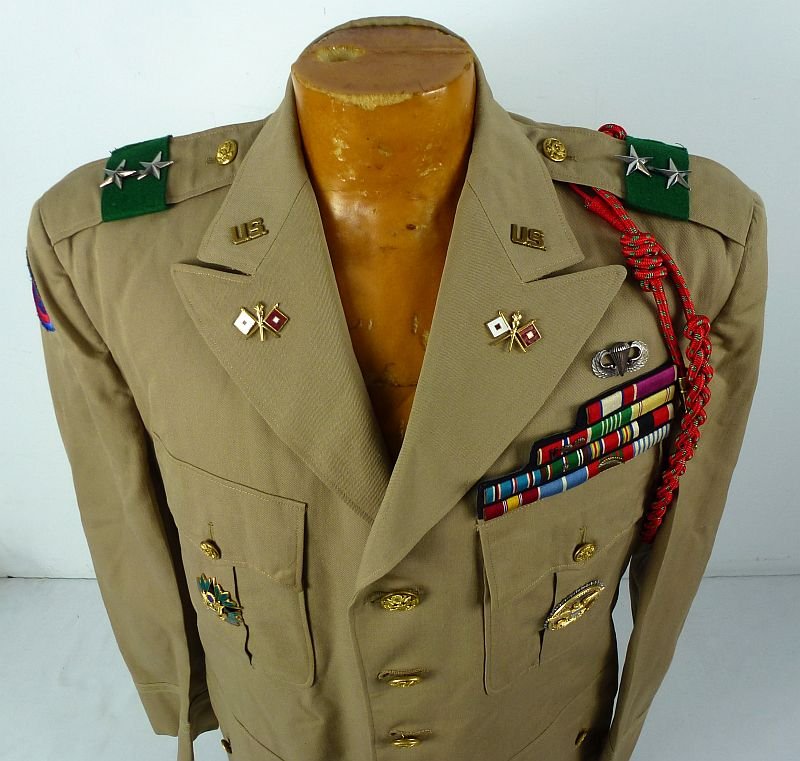 The Khaki Uniform Tunic of U.S. Army Chief Signal Officer Major General David P. Gibbs — image 2