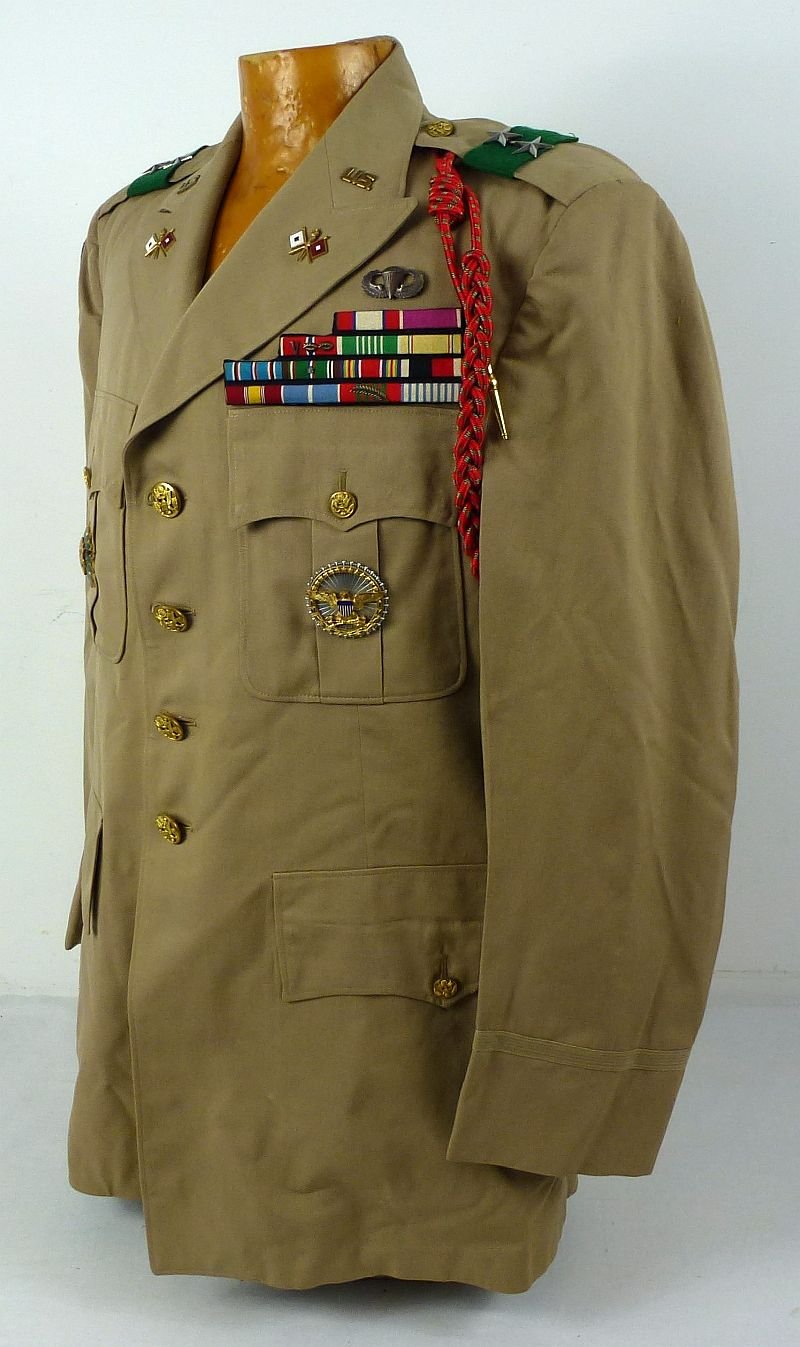 The Khaki Uniform Tunic of U.S. Army Chief Signal Officer Major General David P. Gibbs — image 5