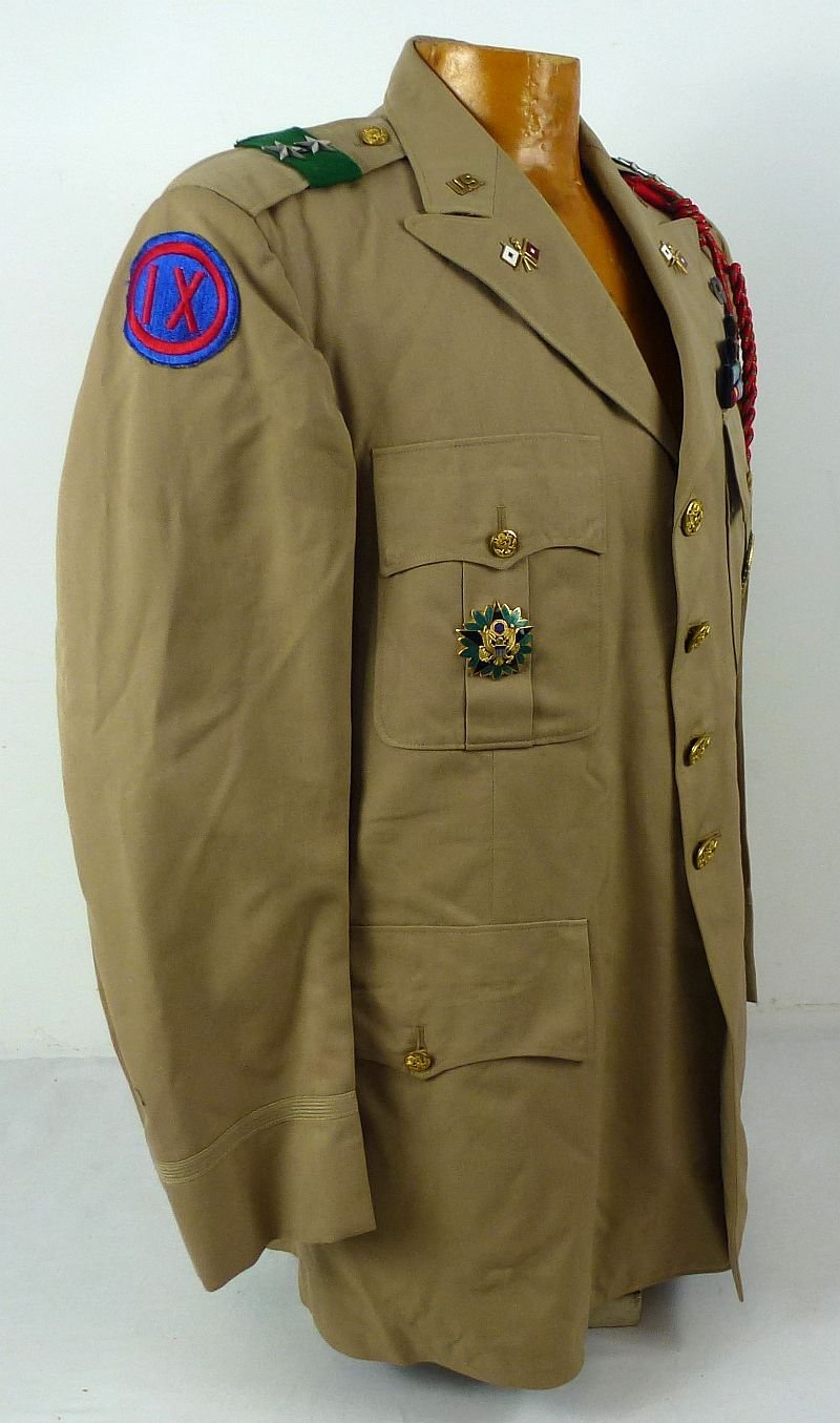 The Khaki Uniform Tunic of U.S. Army Chief Signal Officer Major General David P. Gibbs — image 7